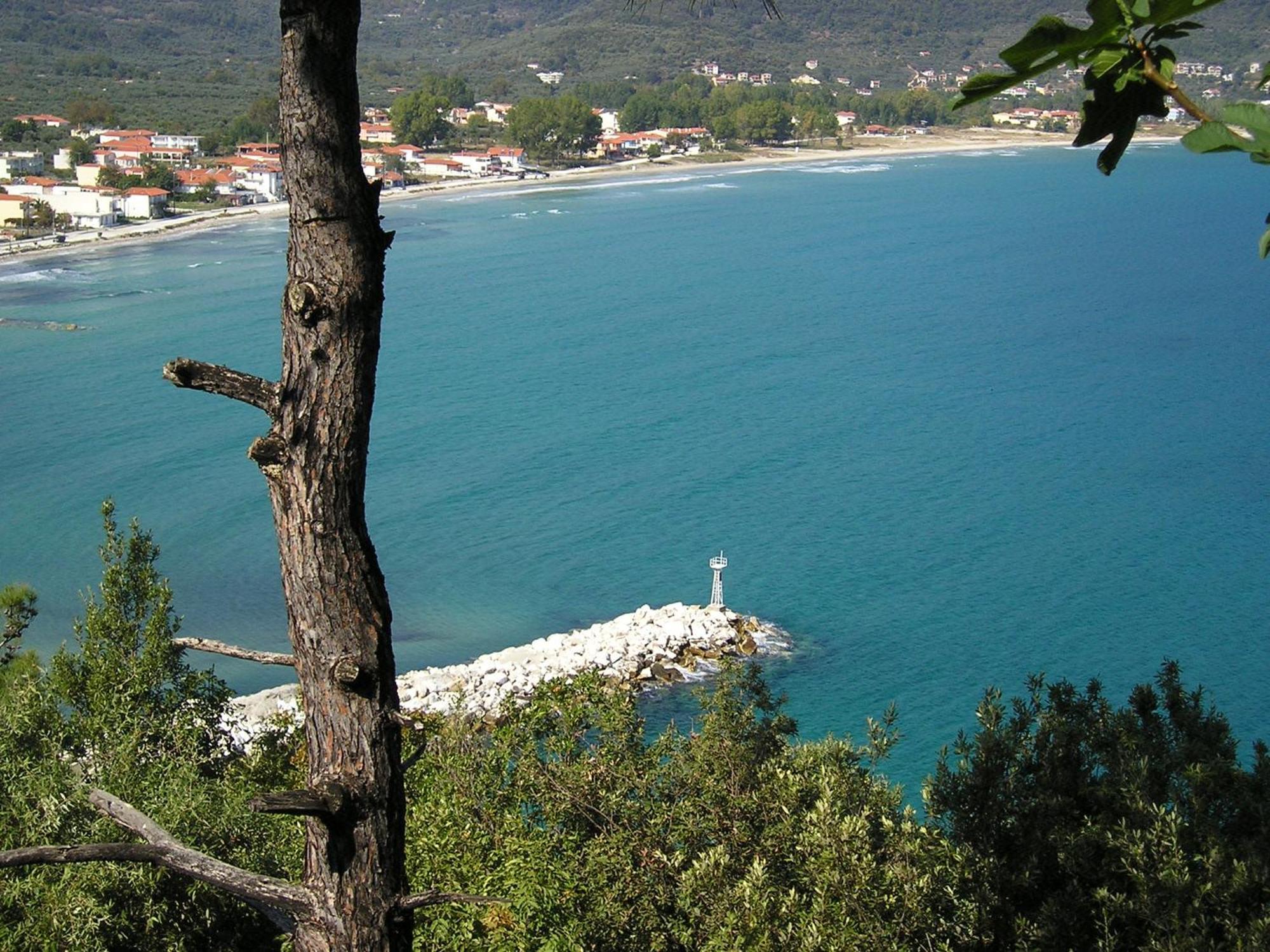 Golden Beach Inn Chrysi Ammoudia Exteriér fotografie